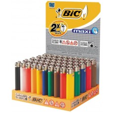 Bic Maxi Αναπτήρας Συσκευασία 50τμχ