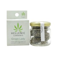 Hellenic Cannabis Green Lady Ανθός Κάνναβης Άσπορος με 18% CBD 2gr