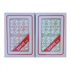 Τράπουλα "ΣΑΚΗΣ" Πλαστικοποιημένη Κρινάκι Καφέ 