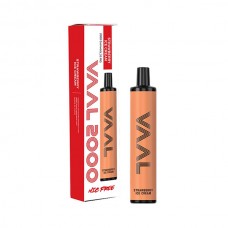 Vaal 2000 0mg 5ml Strawberry Ice Cream
