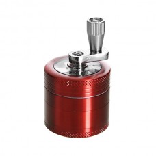 Grinder Mini with Crank by Heisenberg Red