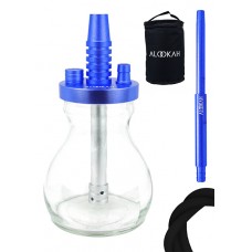 Ναργιλές Alookah Travel Blue 49cm
