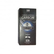 Discovery Extra Slim Φιλτράκια Στριφτού Ενεργού Άνθρακα 5.7mm 120x1τμχ