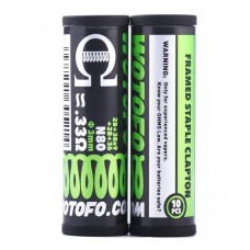 Wotofo Framed Staple Clapton Prebuilt Coils 0.33ohm 10τμχ