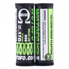 Wotofo Tri Core Fused Clapton Prebuilt Coils 0.17ohm 10τμχ