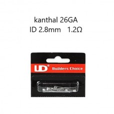 UD Prebuilt Kanthal 26ga Coils 1.2ohm 1τμχ
