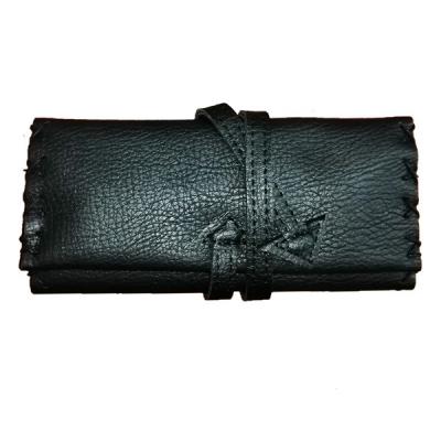 Καπνοθήκη με Κορδόνι Μαύρη