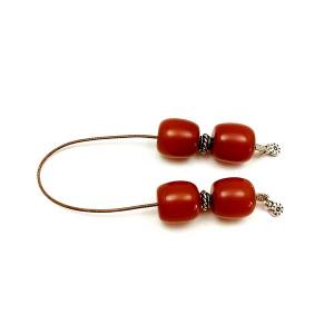 ΡΗΤ-216-Μπεγλέρι Ρητίνη Καφέ 18x18mm