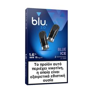 Blu 2.0 Pods Blu Ice 5x2τμχ 18mg 1.9ml