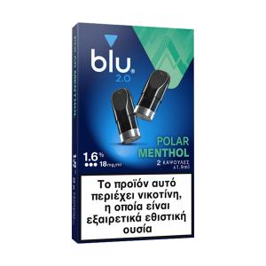 Blu 2.0 Pods Polar Menthol 18mg 1.9ml