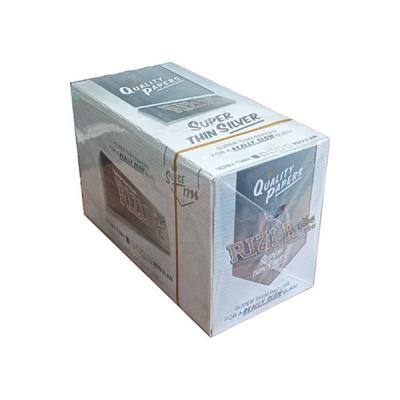Χαρτάκια Rizla Ασημί 50 Φύλλα 100τμχ