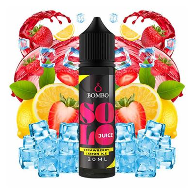 Bombo Solo Juice Strawberry Lemon Ice 20ml/60ml Flavorshot