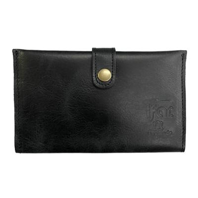 Καπνοθήκη Δερμάτινη Μαύρη